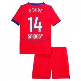 Nogometni Dresovi Paris Saint-Germain Desire Doue 14 Dječji Treći 2025-26 Kratkih Rukava